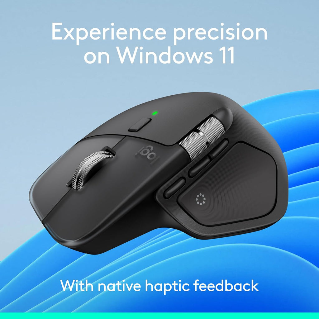 Logitech MX Master 4, Wireless Ergonomic Mouse