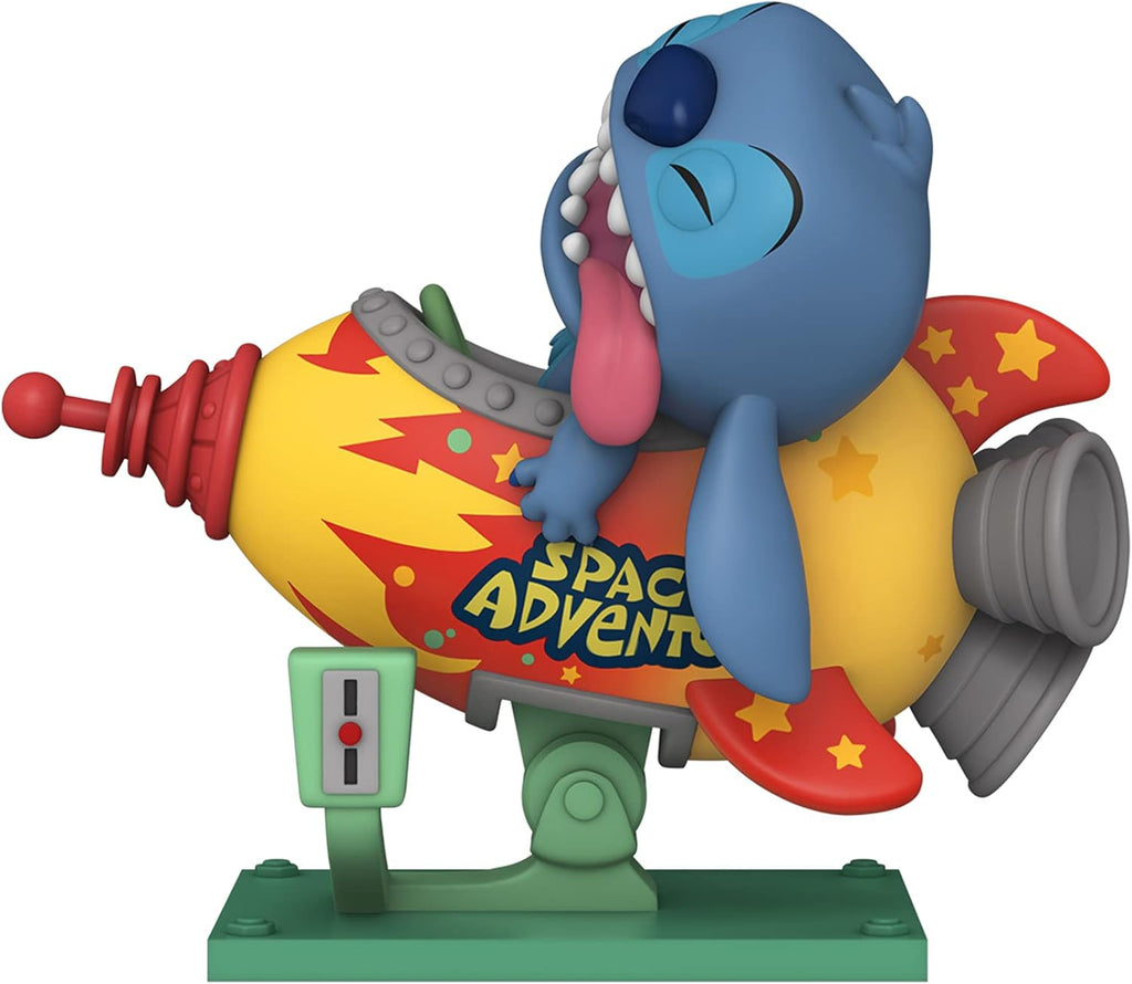 Funko Pop! Rides Super Deluxe: Disney Stitch Rocket - Disney: Lilo & Stitch - Collectable Vinyl Figure - Gift Idea - Official Merchandise - Toys for Kids & Adults - Movies Fans